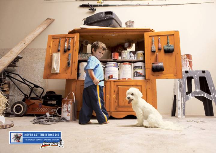 Energizer: Never let their toys die